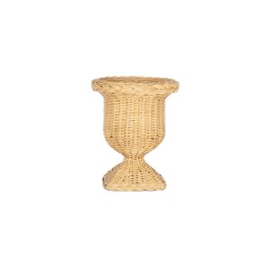 SMALL FITRIT RATTAN URN