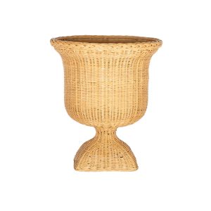 LARGE FITRIT RATTAN URN
