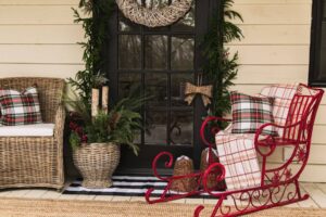 LARGE HOLIDAY DISPLAY SLEIGH