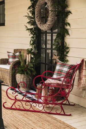 LARGE HOLIDAY DISPLAY SLEIGH