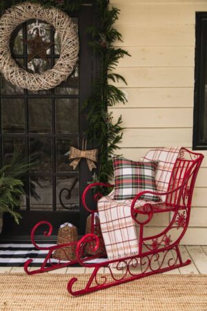 LARGE HOLIDAY DISPLAY SLEIGH
