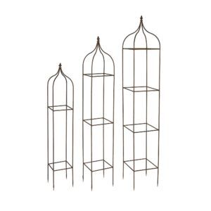 S/3 TALL SQUARE TRELLIS