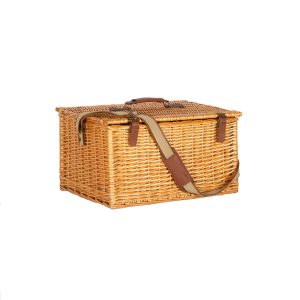 WILLOW 6 PERSON PICNIC BASKET INSULATED LINING