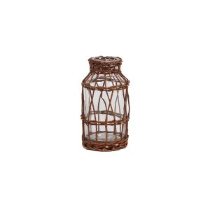 SMALL UNPEELED WILLOW WRAPPED VASE