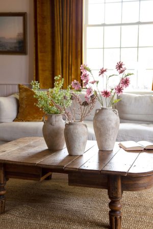 RUSTIC TERRACOTTA VASE SMALL