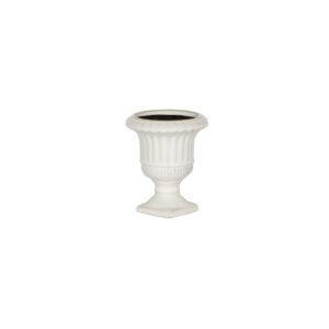 CERAMIC URN WITH SQUARE  BASE – SMALL