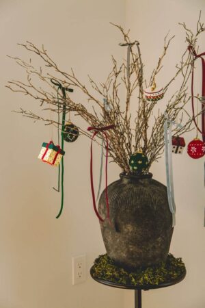 PAPER MACHE HANDMADE BOX  ORNAMENT – 6 ASSORTED