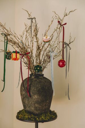 PAPER MACHE HANDMADE GIFT ORNAMENT – 6 ASSORTED