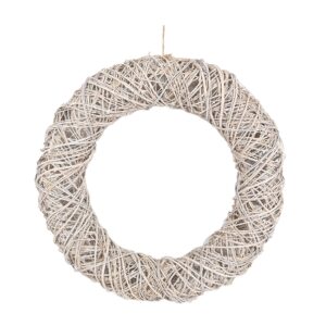WHITEWASH WILLOW WREATH