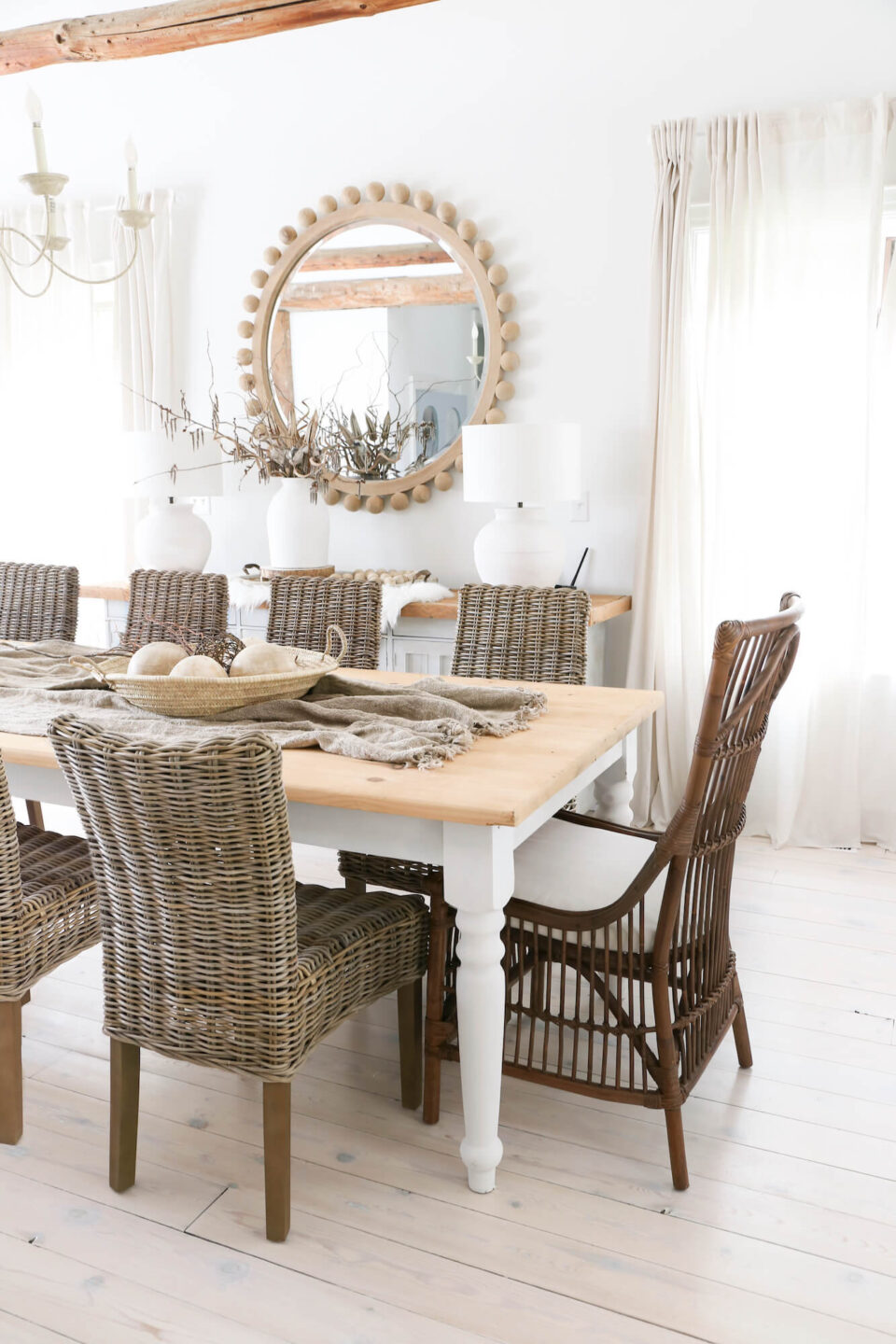 LOW BACK RATTAN DINING CHAIR | Bacon Basketware Limited