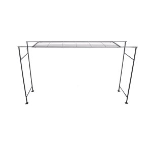BLACK METAL TABLE TOP DISPLAY RACK EXTENDABLE