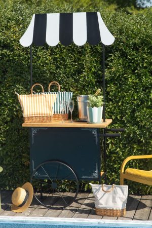 KD FLORAL DISPLAY CART