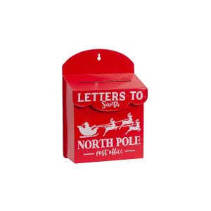 RED METAL LETTER BOX