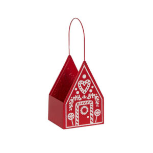RED METAL HOUSE PACKER